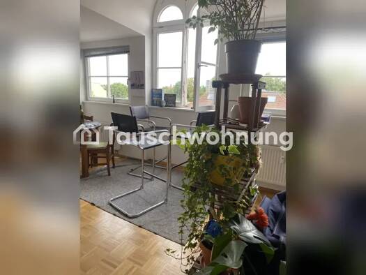 Wohnung zur Miete Tauschwohnung 370 € 1 Zimmer 35 m² 4. Geschoss Connewitz Süd 04277