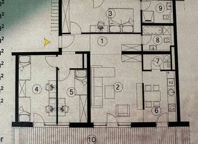 Wohnung zur Miete 1.786 € 4 Zimmer 117 m² frei ab 01.05.2026 Sandstraße 46 Spandau Berlin 13593