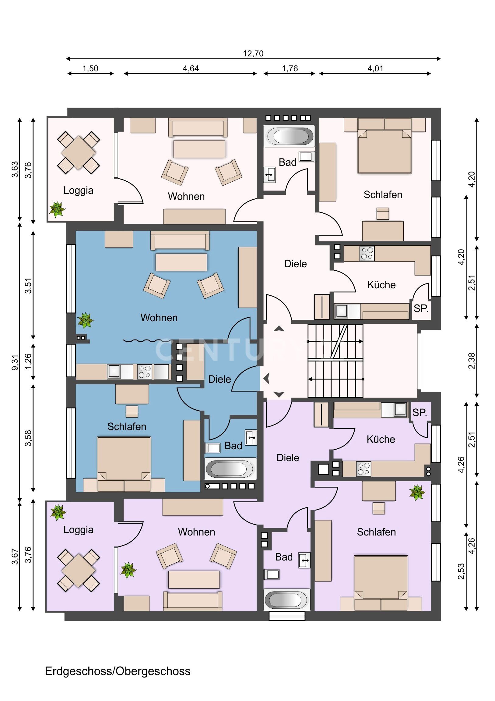 Mehrfamilienhaus zum Kauf 600.000 € 18 Zimmer 488 m²<br/>Wohnfläche 634 m²<br/>Grundstück Bant Wilhelmshaven 26382