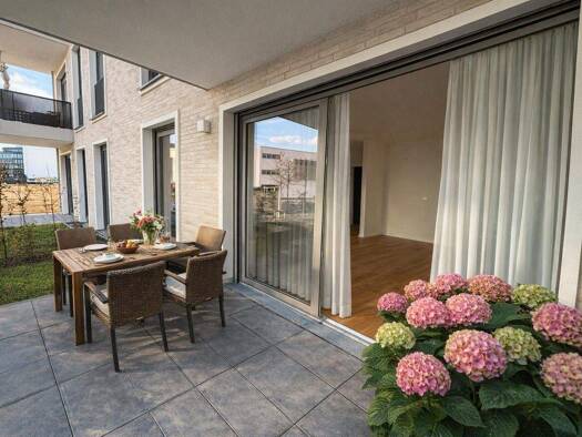 Wohnung zum Kauf - Neubau provisionsfrei 463.900 € 2 Zimmer 64,8 m² EG Hildegard-Knef-Straße 99 Heerdt Düsseldorf 40549