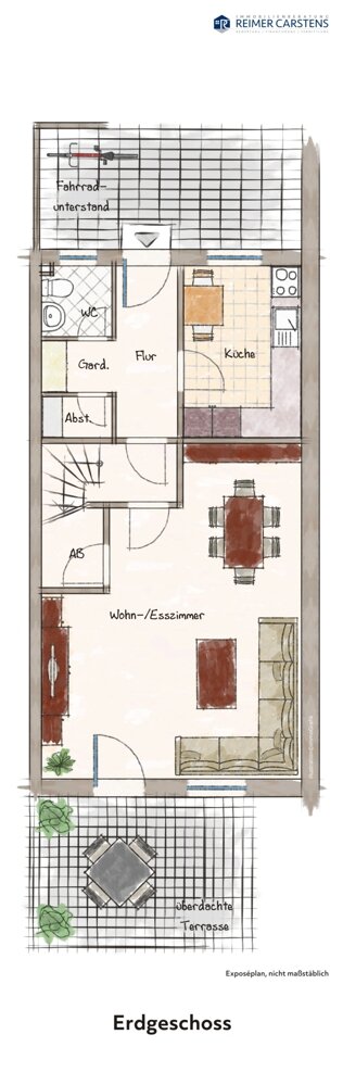 Reihenmittelhaus zum Kauf 239.000 € 4 Zimmer 101,7 m²<br/>Wohnfläche 251 m²<br/>Grundstück Seemühlen Rendsburg 24768