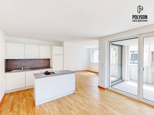 Wohnung zur Miete - Erstbezug 1.345 € 3 Zimmer 84,9 m² EG Happelstraße 41 Heilbronn 74074