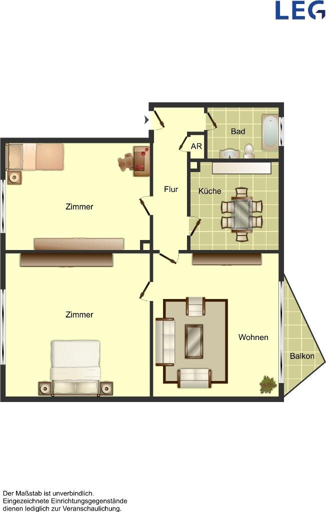 Wohnung zur Miete 499 € 3 Zimmer 57 m²<br/>Wohnfläche EG<br/>Geschoss 16.01.2025<br/>Verfügbarkeit Bürgermeister-Corneli-Ring 106 Nördliche Stadtmitte Ahlen 59227