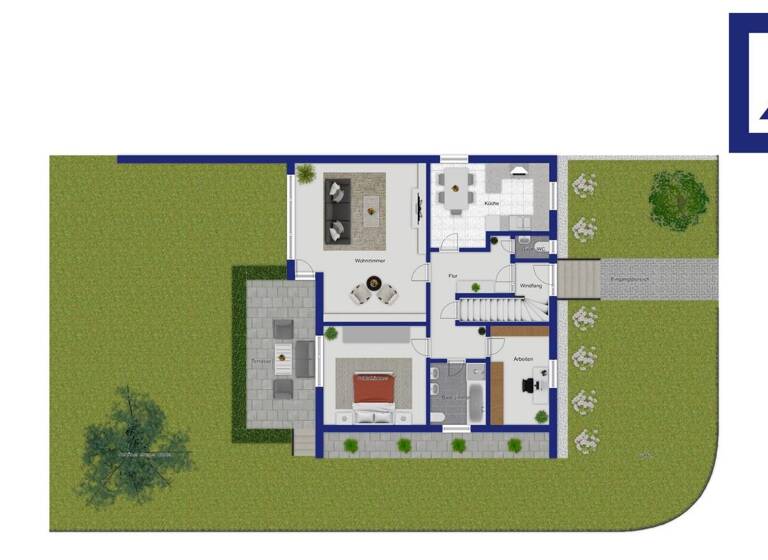 Mehrfamilienhaus zum Kauf 499.000 € 7 Zimmer 159,7 m² 733 m² Grundstück Bierlingen Starzach, Bierlingen 72181