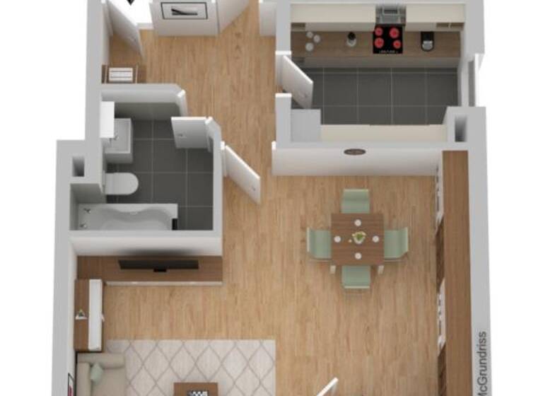 Wohnung zum Kauf provisionsfrei 148.100 € 2 Zimmer 69 m²<br/>Wohnfläche 1.<br/>Geschoss Heilbronner Straße 79 Mergelstetten Heidenheim 89522