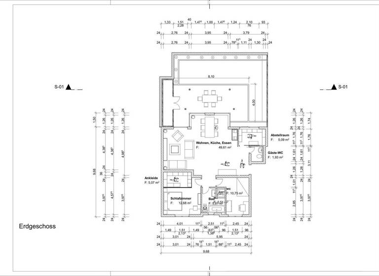 Wohnung zum Kauf 299.800 € 3 Zimmer 104 m² EG Könen Konz 54329
