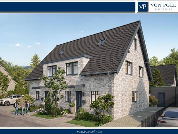 Doppelhaushälfte zum Kauf - Erstbezug 495.000 € 5 Zimmer 133,4 m² 246 m² Grundstück frei ab 01.03.2026 St. Arnold Neuenkirchen 48485