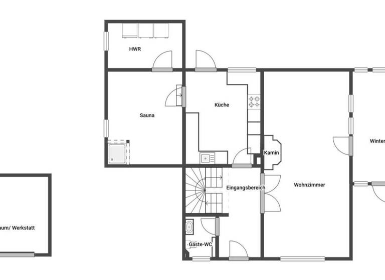 Einfamilienhaus zum Kauf 249.000 € 4 Zimmer 123 m² 1.319 m² Grundstück Alte Dorfstraße 60 Burow 17089