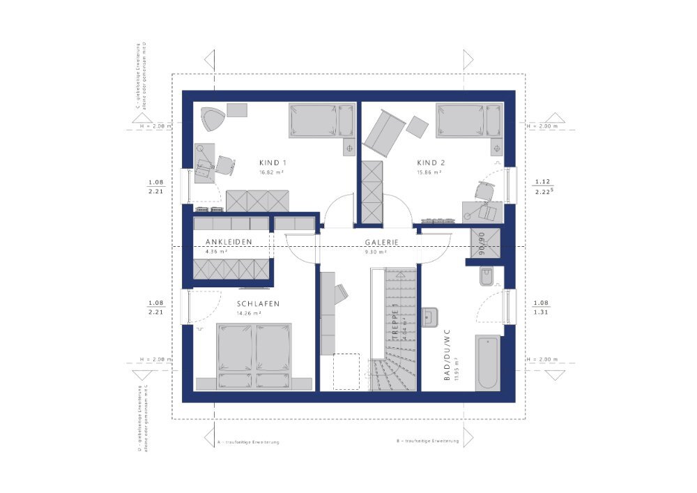 Einfamilienhaus zum Kauf 599.277 € 5 Zimmer 154 m²<br/>Wohnfläche 781 m²<br/>Grundstück Löffelstelzen Bad Mergentheim 97980