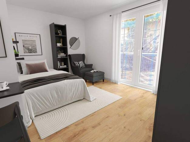 Studio zur Miete 1.200 € 1 Zimmer 30 m² frei ab 01.06.2026 Jevenstedter Straße 108 Lurup Hamburg 22547