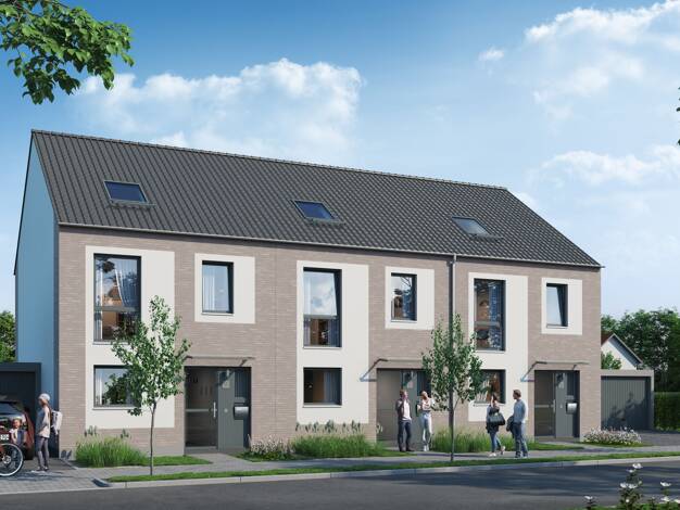 Reihenmittelhaus zum Kauf provisionsfrei 516.370 € 5 Zimmer 129 m² 166 m² Grundstück Glessen Bergheim 50129