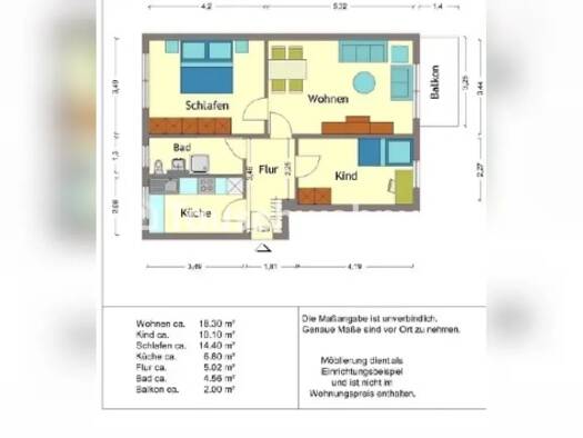Wohnung zur Miete Tauschwohnung 620 € 3 Zimmer 61 m² Hansaviertel West 18059