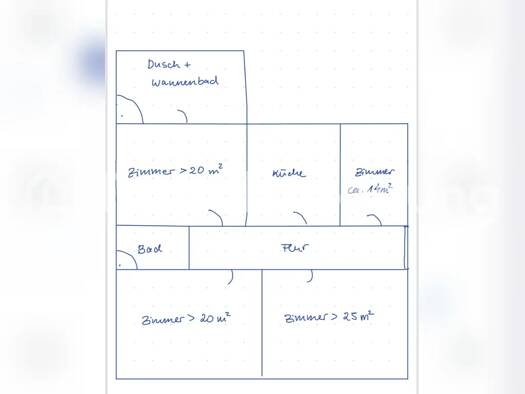 Wohnung zur Miete Tauschwohnung 1.400 € 4 Zimmer 120 m² 2. Geschoss Kreuzberg Berlin 10969