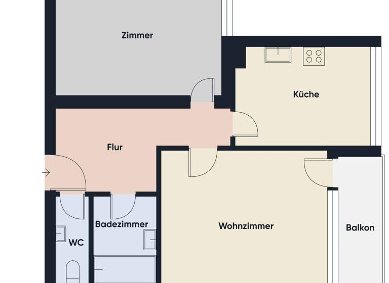 Wohnung zur Miete 1.150 € 2 Zimmer 62 m² 8. Geschoss Bregenz 6900
