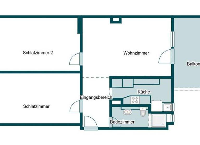 Wohnung zum Kauf 369.000 € 3 Zimmer 77,1 m² 4. Geschoss Bilk Düsseldorf 40225