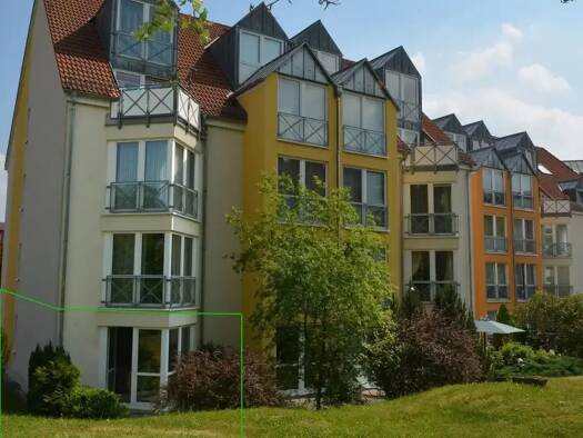 Terrassenwohnung zum Kauf provisionsfrei 110.000 € 2 Zimmer 60 m² Geschoss EG/4 frei ab sofort Jahnstraße 20 Saalfeld Saalfeld/Saale 07318