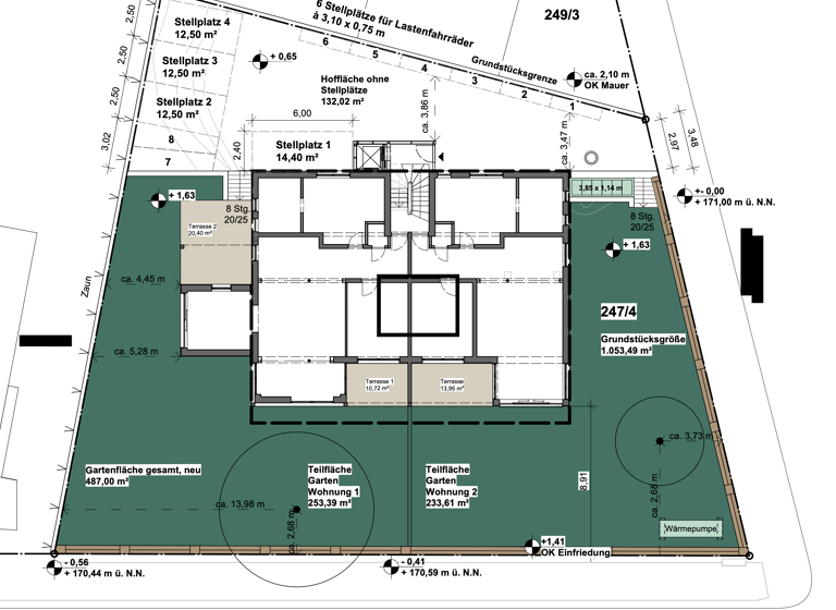 Terrassenwohnung zum Kauf 810.000 € 3 Zimmer 105 m²<br/>Wohnfläche EG<br/>Geschoss 01.09.2025<br/>Verfügbarkeit Darmstadt Darmstadt 64285