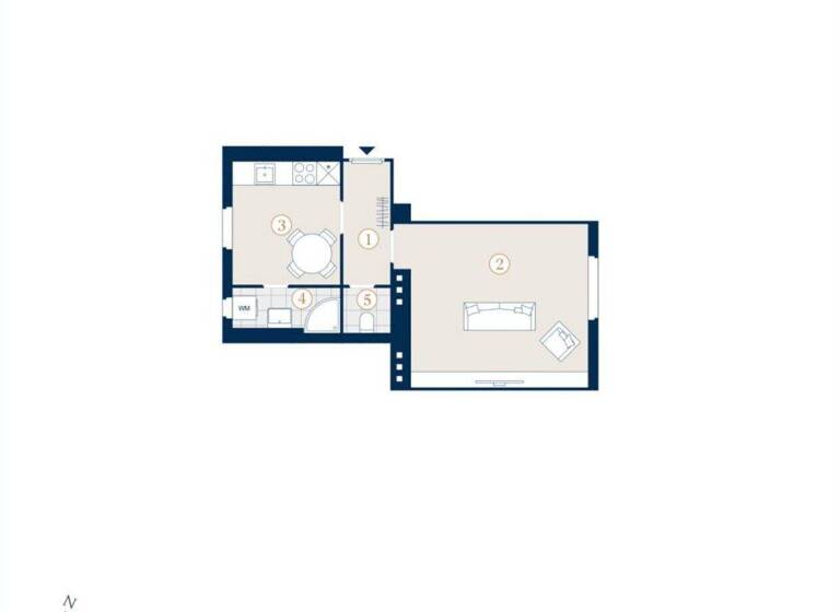 Studio zum Kauf 165.000 € 1 Zimmer 36 m² 2. Geschoss Wien,Rudolfsheim-Fünfhaus 1150