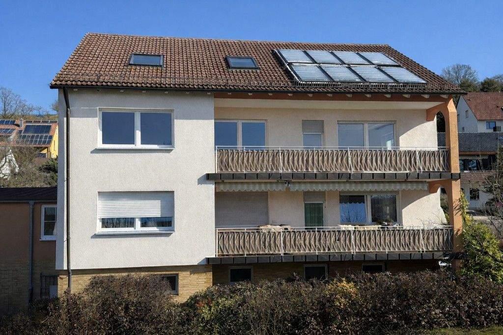 Immobilie in Lehrberg - 2-Familienhaus mit Doppelgarage - Bild 1