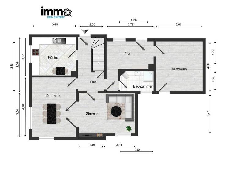 Haus zum Kauf 309.000 € 3 Zimmer 87,4 m² 658 m² Grundstück Specken Bad Zwischenahn 26160