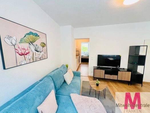 Wohnung zur Miete Wohnen auf Zeit 1.090 € 2 Zimmer 40 m² frei ab sofort Sebald Nürnberg 90403