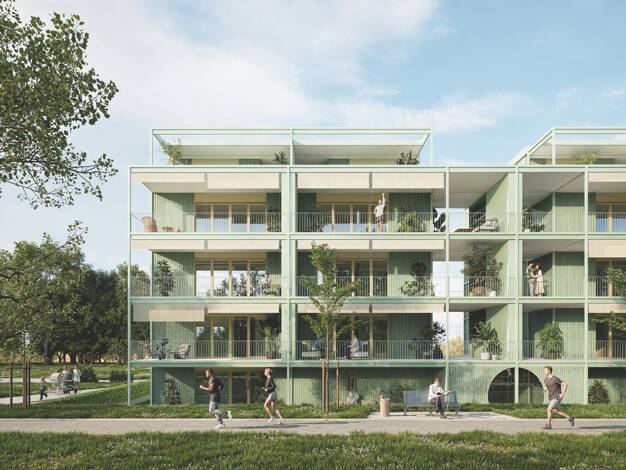Wohnung zum Kauf - Erstbezug provisionsfrei 754.900 € 4 Zimmer 111,3 m² EG Darmstadt Darmstadt 64285