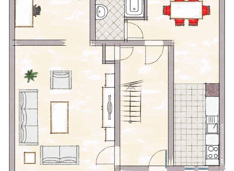 Mehrfamilienhaus zum Kauf 237.000 € 9 Zimmer 200 m² 130 m² Grundstück frei ab sofort Langenberg Velbert 42555