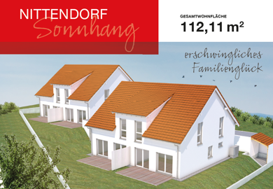 Doppelhaushälfte zum Kauf provisionsfrei 579.500 € 4 Zimmer 112,1 m² 204 m² Grundstück Undorf Nittendorf 93152