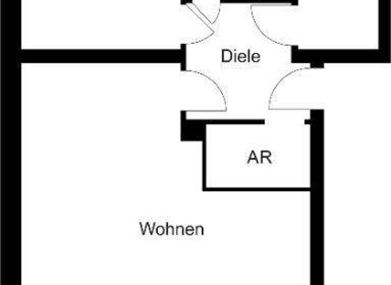 Wohnung zur Miete 537 € 2 Zimmer 60 m² 2. Geschoss frei ab 01.04.2026 Grenzstr. 24 Holzhausen Leipzig 04288