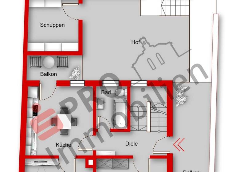 Reihenmittelhaus zum Kauf 130.000 € 5 Zimmer 160 m² 519 m² Grundstück frei ab sofort Kirrberg Homburg 66424