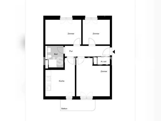 Wohnung zur Miete Tauschwohnung 517 € 3 Zimmer 72 m² Niendorf Hamburg 22527