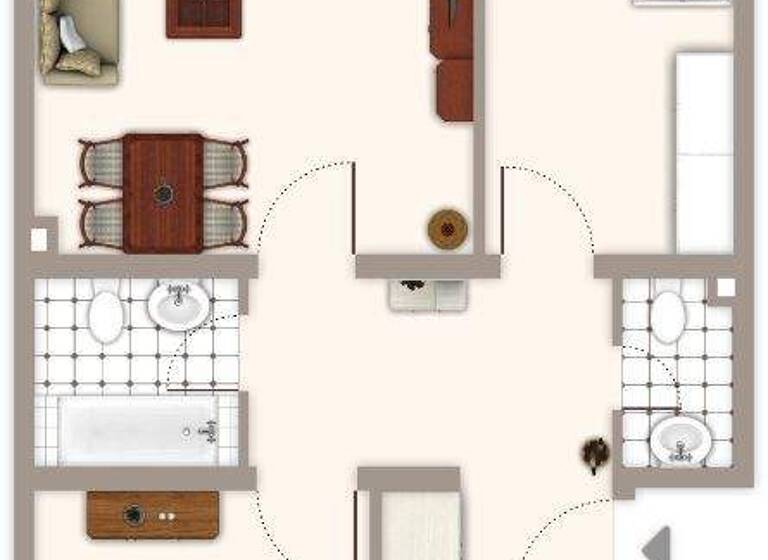 Wohnung zur Miete 629 € 3 Zimmer 68,9 m² 1. Geschoss frei ab 14.04.2026 Reinersstraße 15 Holt Mönchengladbach 41069