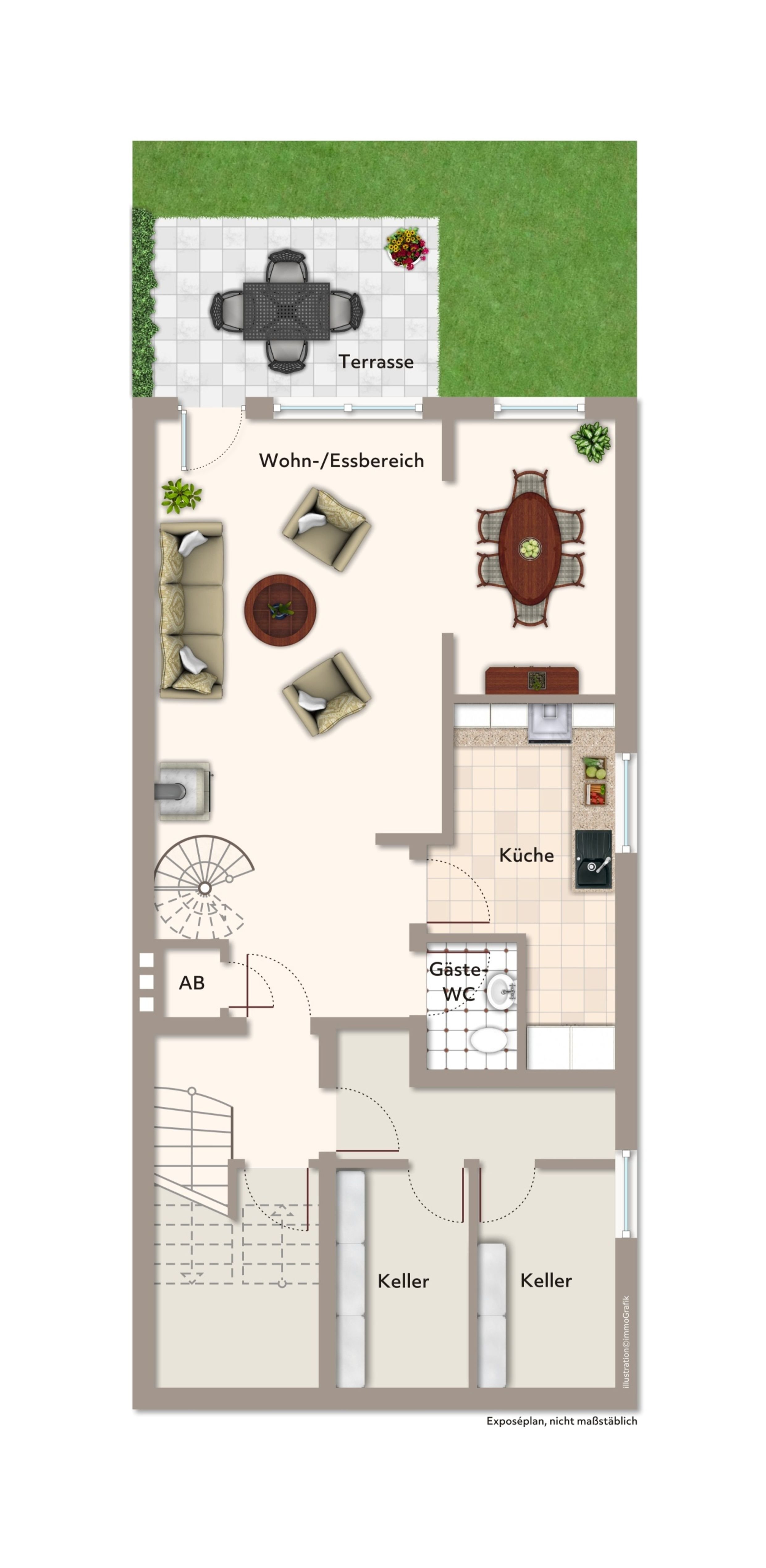 Doppelhaushälfte zum Kauf 399.000 € 7 Zimmer 182 m²<br/>Wohnfläche 476 m²<br/>Grundstück Büdingen Büdingen 63654