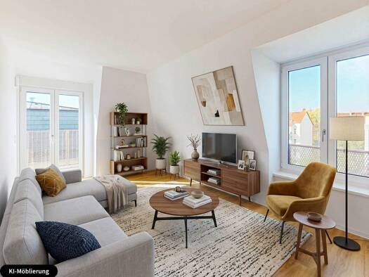 Wohnung zur Miete - Erstbezug 1.155 € 3 Zimmer 73 m² 5. Geschoss frei ab sofort Columbusstraße Löbtau-Nord Dresden 01159