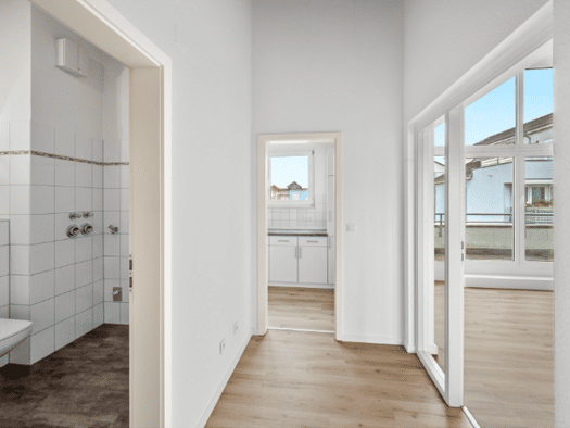 Penthouse zur Miete 1.070 € 2 Zimmer 62 m² Geschoss 4/5 frei ab sofort Seidenweberhof 7 Rheinfelden Rheinfelden (Baden) 79618