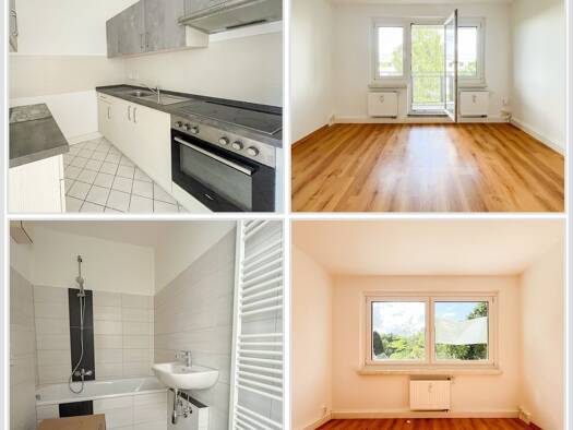 Wohnung zur Miete 410 € 4 Zimmer 69,7 m² 3. Geschoss Am Stadtpark 4 Helbersdorf Helbersdorf 09120