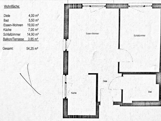 Wohnung zur Miete 885 € 2 Zimmer 5.425 m² Geschoss 1/2 frei ab 02.04.2026 Kusterdingen 72127