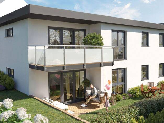 Wohnung zum Kauf - Erstbezug provisionsfrei 336.700 € 3 Zimmer 78,4 m² 1. Geschoss Ob dem Dorf 3 Marbach Villingen-Schwenningen 78052