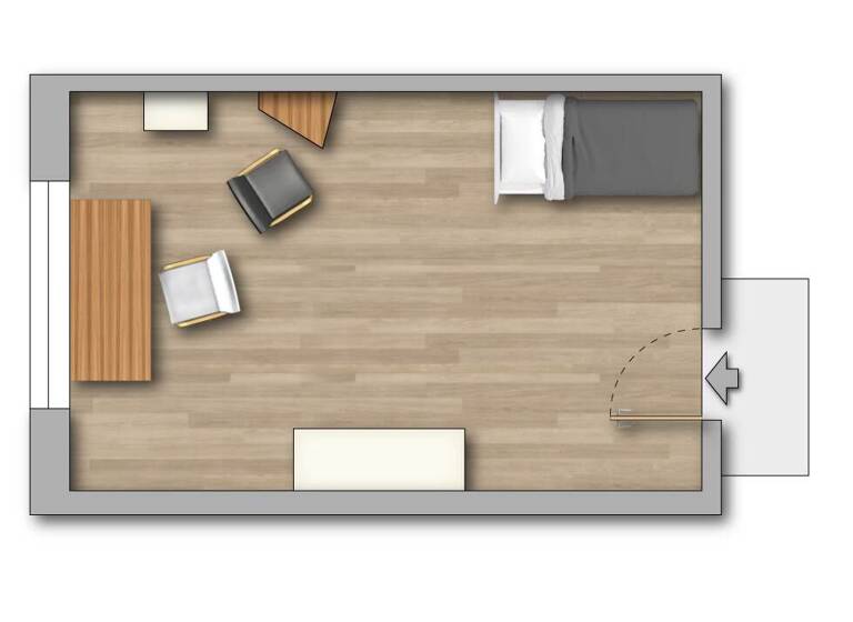 Studio zur Miete 161 € 1 Zimmer 20 m² Schönwalde II Greifswald 17491