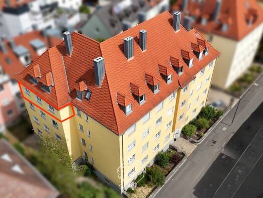 Wohnung zum Kauf 375.000 € 4 Zimmer 89 m² 3. Geschoss Zellerau Würzburg 97082