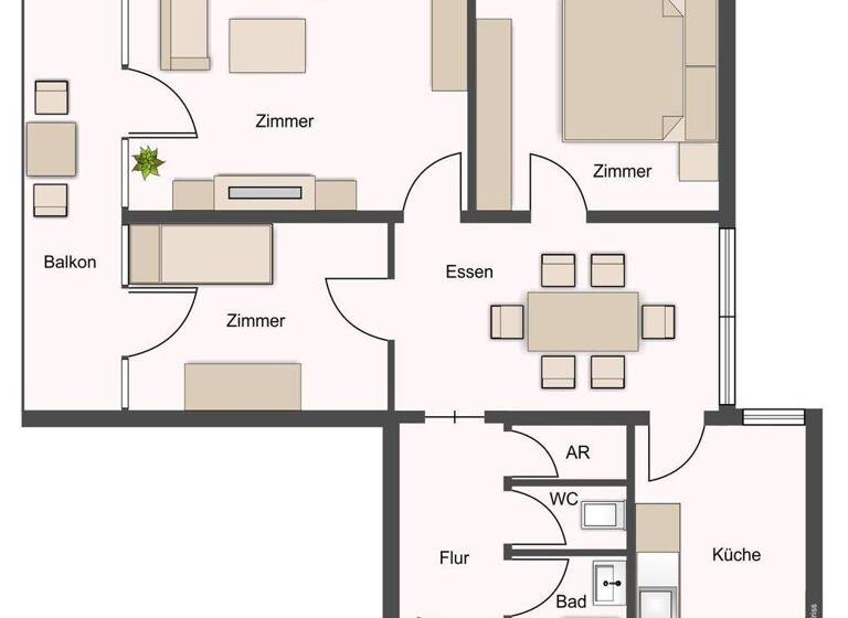 Wohnung zum Kauf 373.000 € 3 Zimmer 82 m² Rheinstraße 47 Bregenz 6900