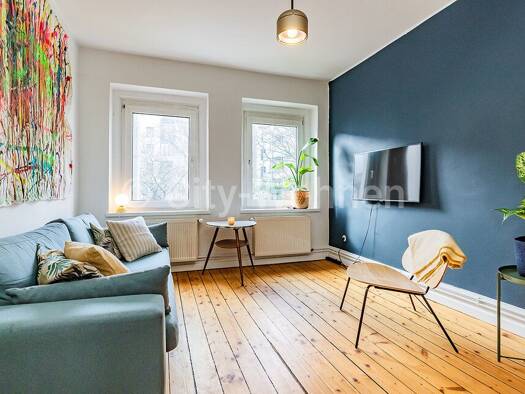 Wohnung zur Miete auf Zeit 1.570 € 2 Zimmer 47 m² frei ab 01.12.2026 Bellealliancestraße Eimsbüttel Hamburg 20259