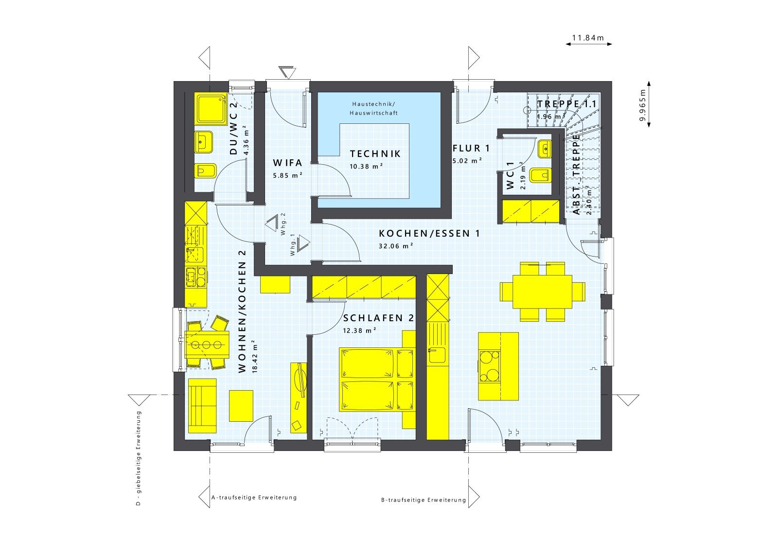 Einfamilienhaus zum Kauf provisionsfrei 830.055 € 7 Zimmer 191 m²<br/>Wohnfläche 508 m²<br/>Grundstück Bruchköbel Bruchköbel 63486