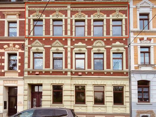 Wohnung zur Miete 422 € 2 Zimmer 73,4 m² 2. Geschoss Gartenstraße 27 Meerane 08393