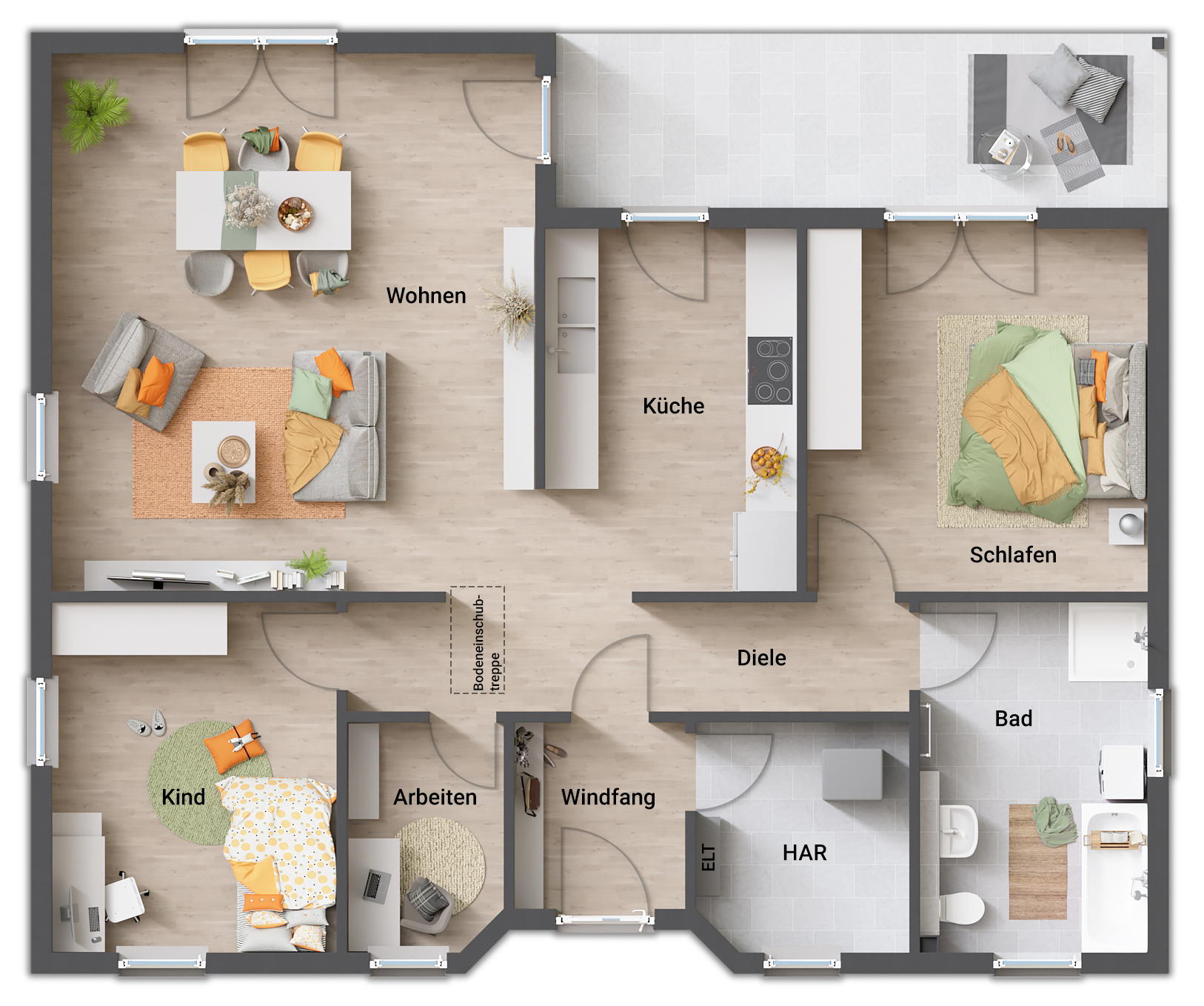 Bungalow zum Kauf 442.050 € 108 m²<br/>Wohnfläche 1.320 m²<br/>Grundstück Ottenbüttel 25591