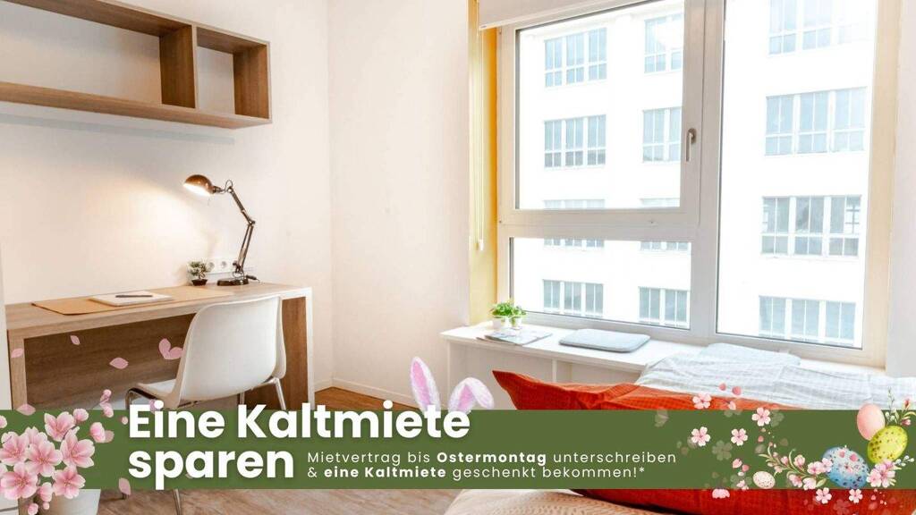 WG-Zimmer zur Miete auf Zeit 449 € 1 Zimmer 13,2 m² frei ab 16.04.2026 Ostendstraße 27 Oberschöneweide Berlin 12459