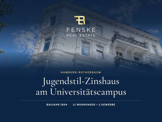 Mehrfamilienhaus zum Kauf als Kapitalanlage geeignet 6.995.000 € 40 Zimmer 1.229 m² 336 m² Grundstück Rotherbaum Hamburg 20146