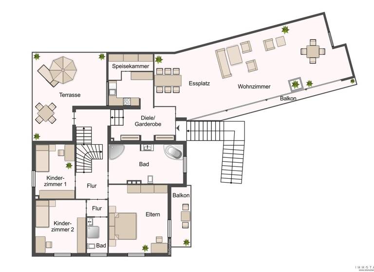 Wohnung zum Kauf 249.000 € 5 Zimmer 193,3 m² Bad Ems 56130