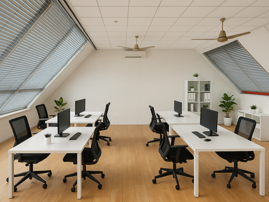 Bürogebäude zur Miete provisionsfrei 500 € 50 m² Bürofläche Krahnstr. 43 Innenstadt Osnabrück 49074