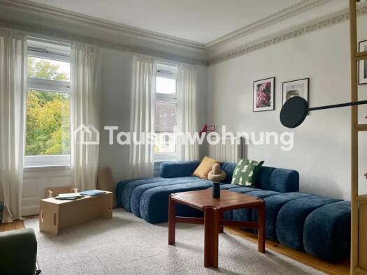 Wohnung zur Miete Tauschwohnung 1.200 € 4 Zimmer 85 m² 3. Geschoss Rotherbaum Hamburg 20146